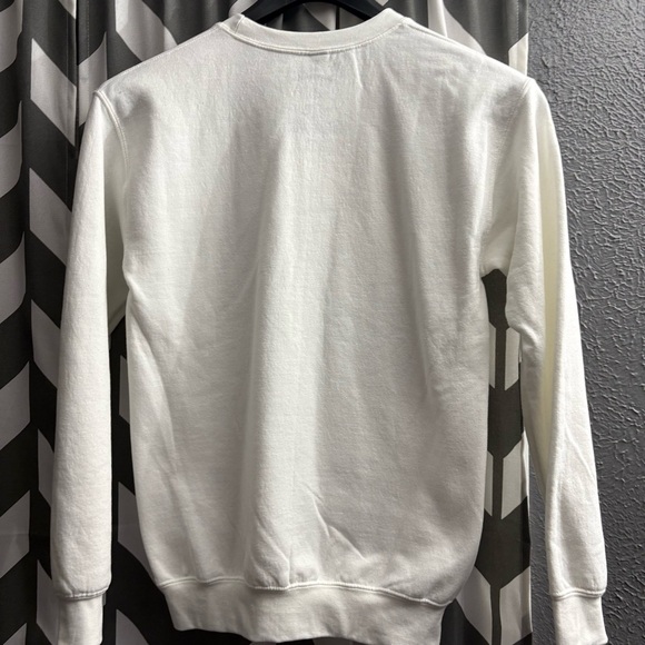 The Simpsons BART Simpson Aeropostle white long sleeve sweat shirt NWT SMALL - Picture 4 of 4